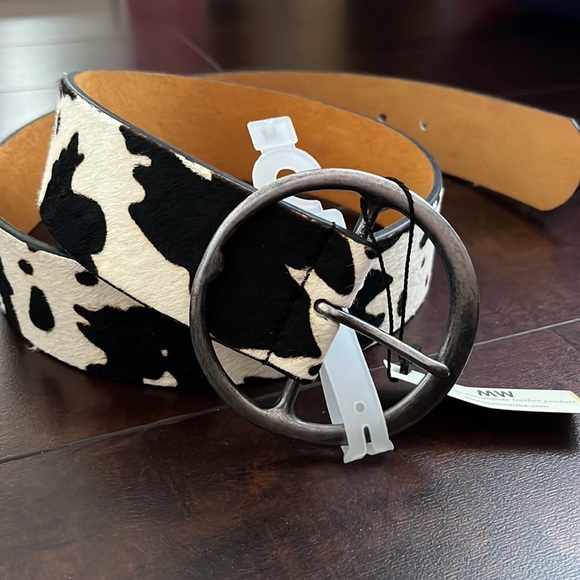 NWT Most Wanted MW Cowhide Western Leather Belt - Picture 2 of 7